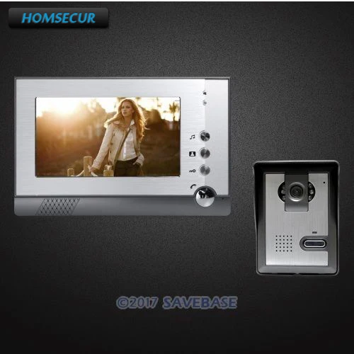 

HOMSECUR 7inch Video Door Phone Intercom System with Dual-way Intercom for Home Security