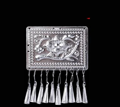 22 designs Čínské menšina skupina liang shan yi zhu příslušenství DIY miao stříbro aluminium čepice anebo šatstvo příslušenství