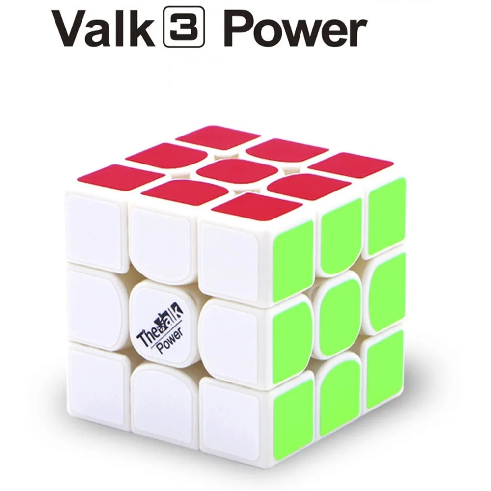 QIYI Valk3 power 3x3x3 быстрый ультра-Гладкий кубар-Рубик на скорость детская игрушка подарок магический куб скорость 3x3 образовательная разведка