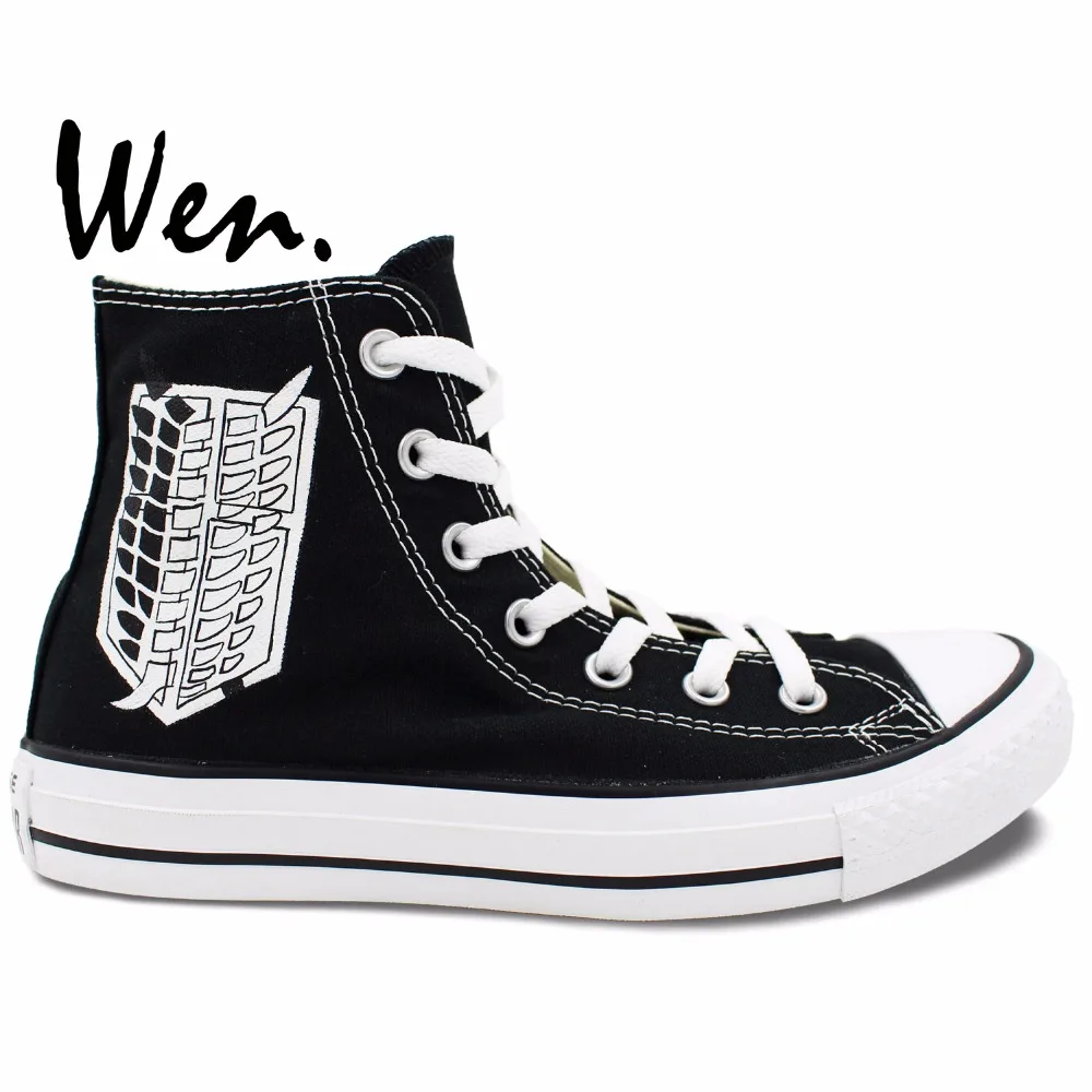 attack on titan shoes converse