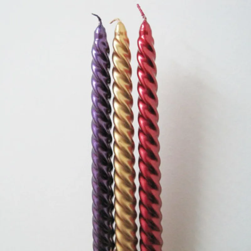 Threaded rod wax wedding candles creative non smoking afford wax