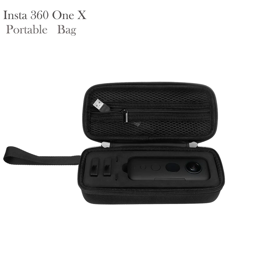

Carrying Case Portable Bag for Insta360 One X Action Camera Battery SD Card Accessories