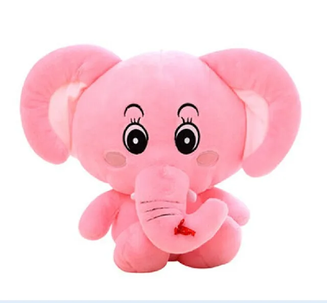 pink elephant soft toy