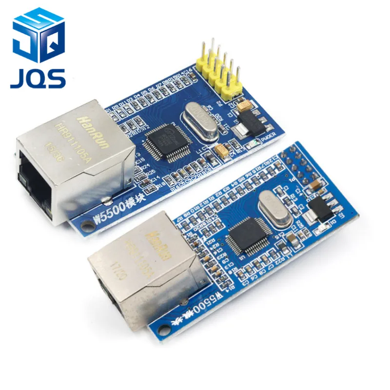 

W5500 Ethernet network module hardware TCP / IP 51 / STM32 microcontroller program over W5100