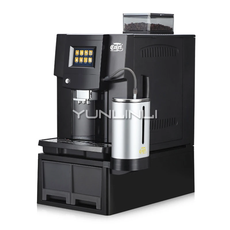 Full automatic Coffee Machine Touch Screen Fancy Coffee Maker 2L Commercial Italian Coffee
