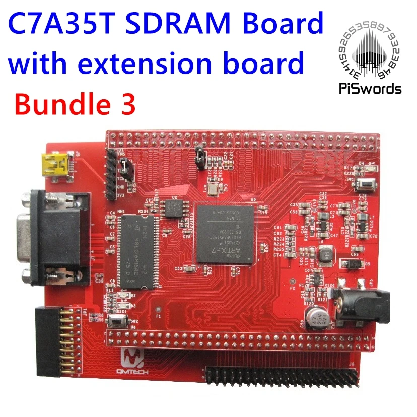 Плата разработки Xilinx XC7A35T FPGA Artix7 системная плата с 64 битной флеш памятью SPI 256 Мб DDR3