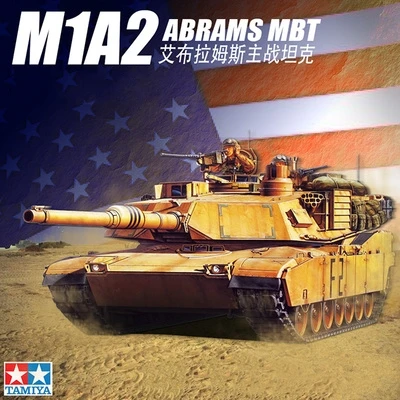 Tiiya Tank модель M1A2 Масштаб 1:35 ABRAMS assembly Kit Building DIY 35269|Наборы для сборки моделей| |