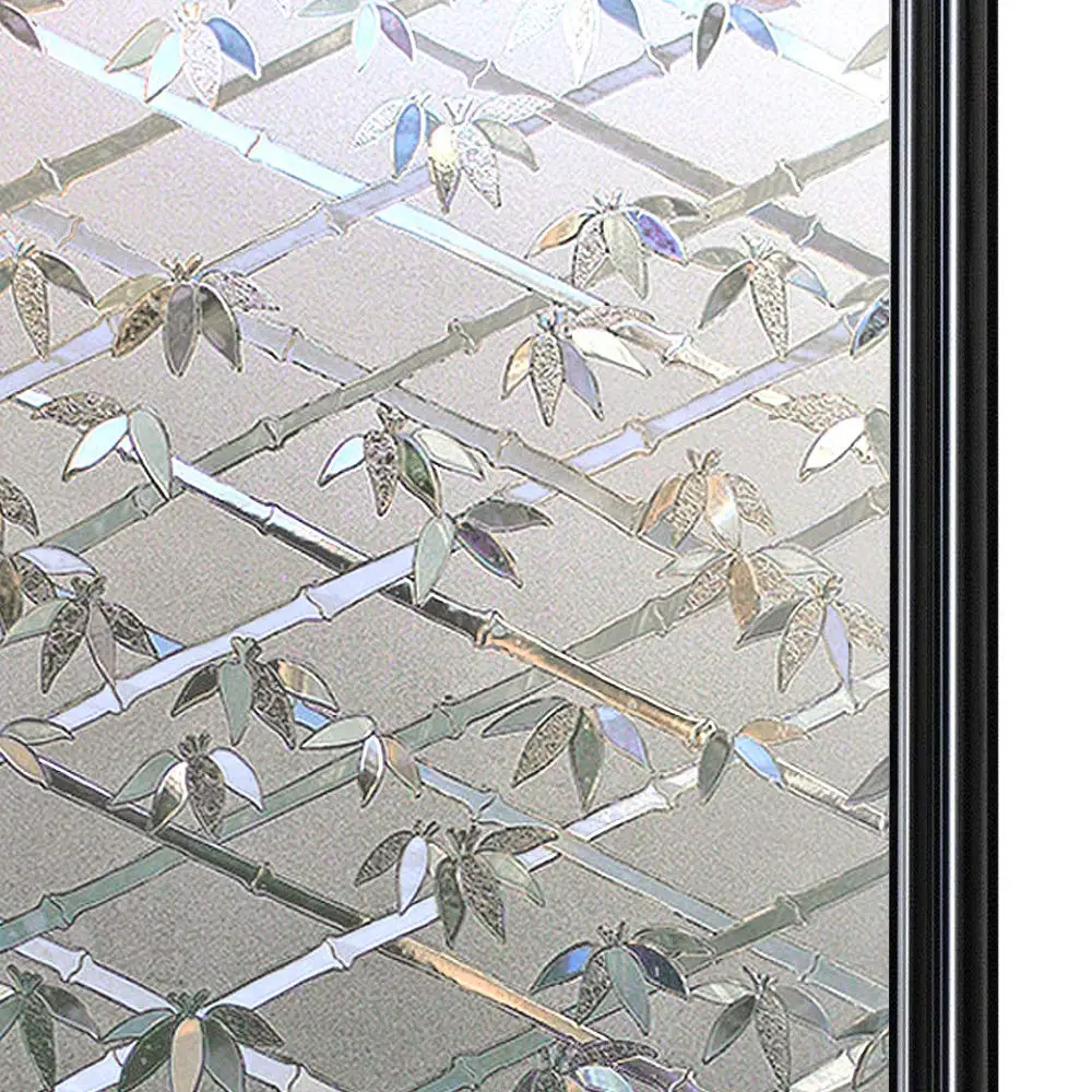 

Funlife 75x200cm 3D Window Film Privacy Static Vinyl Window Film No-Glue Window Tint Film Anti UV Window Self-adhesive Sticker