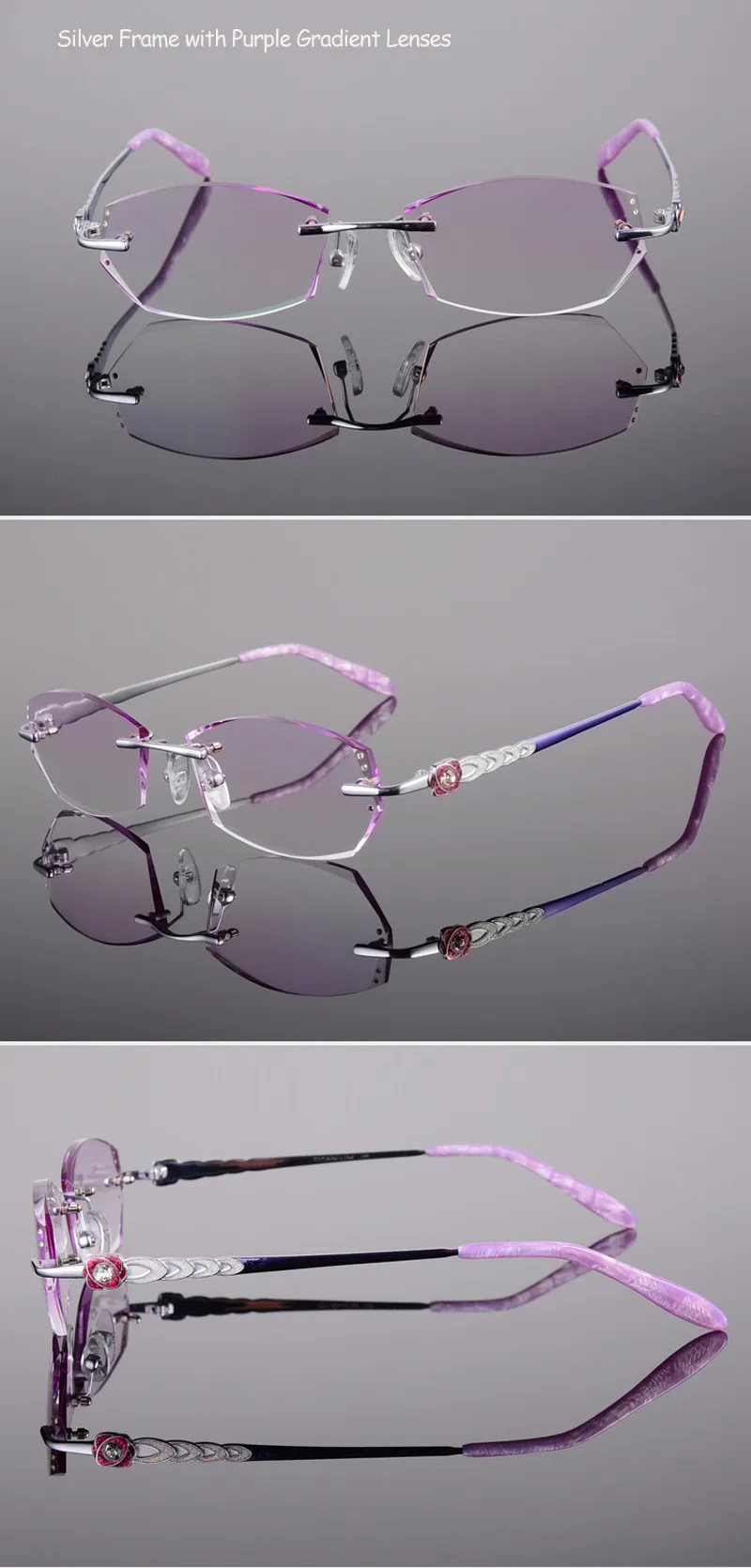 silver purple