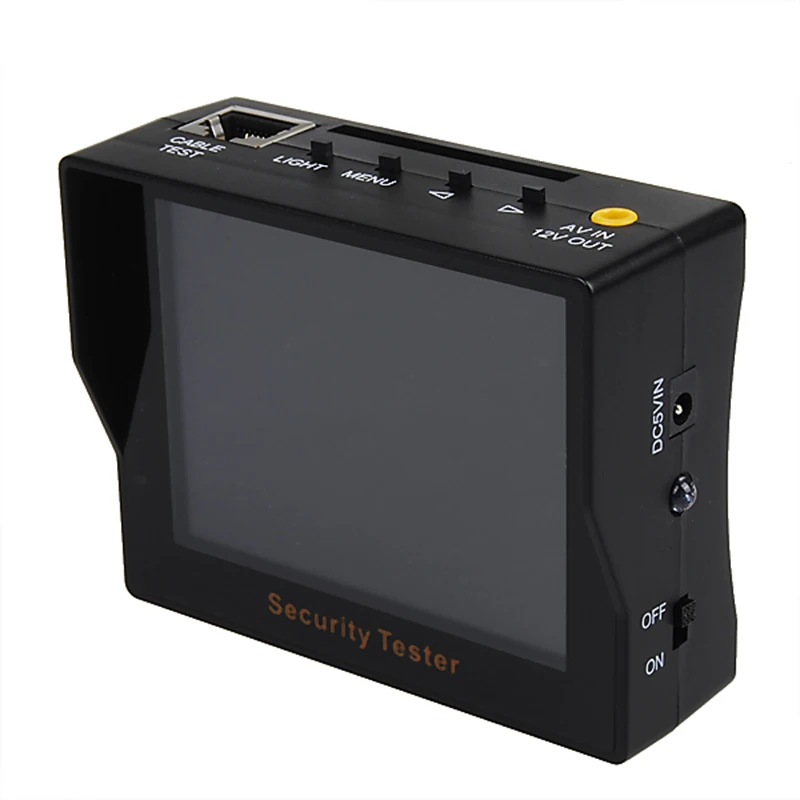 3.5 Inch CCTV Security Tester With ADSL Detection Engineering Treasure Video Monitor Tester HD CCTV Camera LCD Monitor