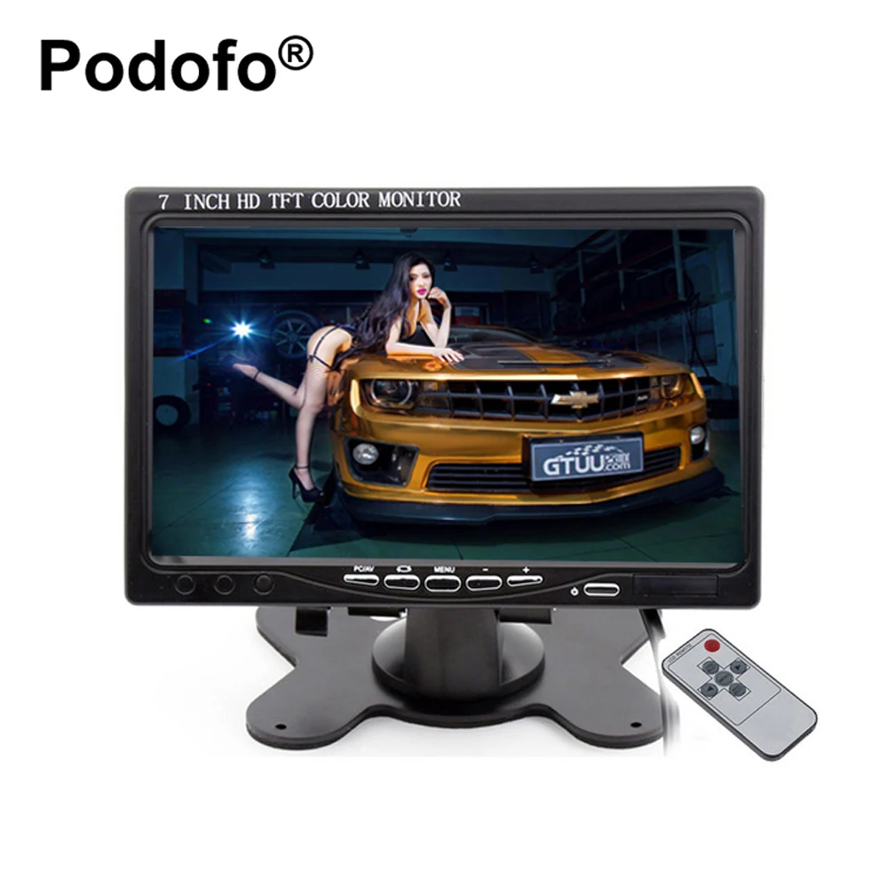 Prix pour 7 pouce LCD Moniteur De Voiture Rétroviseur Écran HDMI VGA DVD Numérique Affichage HD1024 * 600 Résolution pour la Sauvegarde De Voiture Caméra + Télécommande Prix pour 7 pouce LCD Moniteur De Voiture Rétroviseur Écran HDMI VGA DVD Numérique Affichage HD1024 * 600 Résolution pour la Sauvegarde De Voiture Caméra + Télécommande