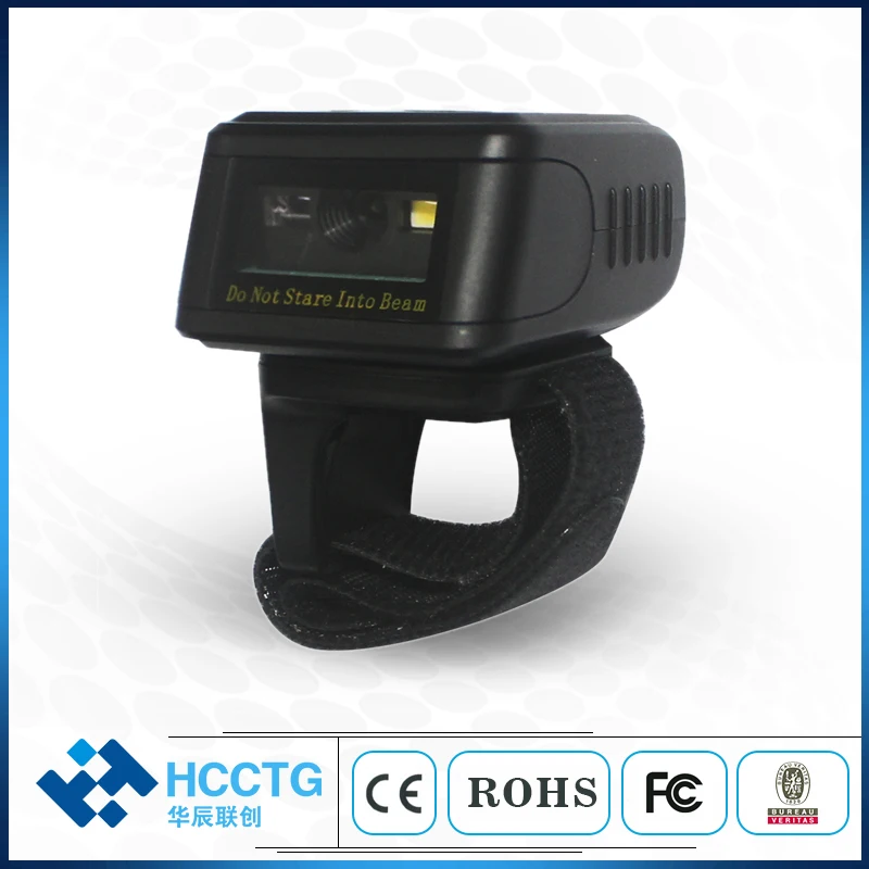 CMOS البسيطة لبس الطوق بلوتوث 2D QR رمز الباركود ماسحة HS-S03 CMOS البسيطة لبس الطوق بلوتوث 2D QR رمز الباركود ماسحة HS-S03
