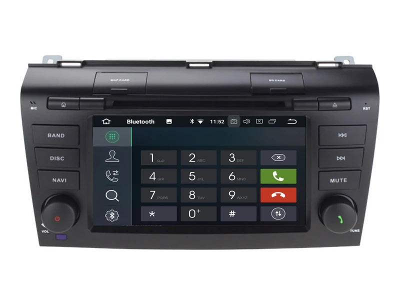 Clearance car dvd Fit for Mazda 3 2003-2009 Stereo navigation head unit HU tape recorder multimedia autoradio GPS android 8.1.0 head unit 4