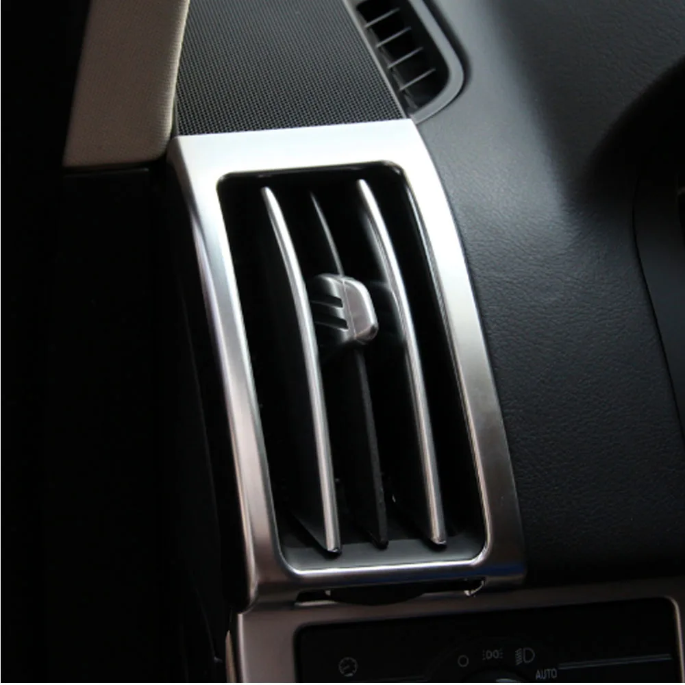 

ABS Chrome Interior Air Conditioning Vent Cover Outlet Trim Frame For Land Rover Freelander 2 2008-2016 Car Styling