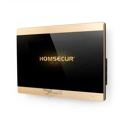 HOMSECUR 7 &quotпроводной громкой видео и аудио домашний Интерком сенсорный экран