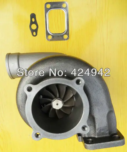 GT35 gt3582r T3 турбины/R 1.06 компрессор/r. 70 400-600hp антипомпажный 4 болта Turbo Турбокомпрессоры