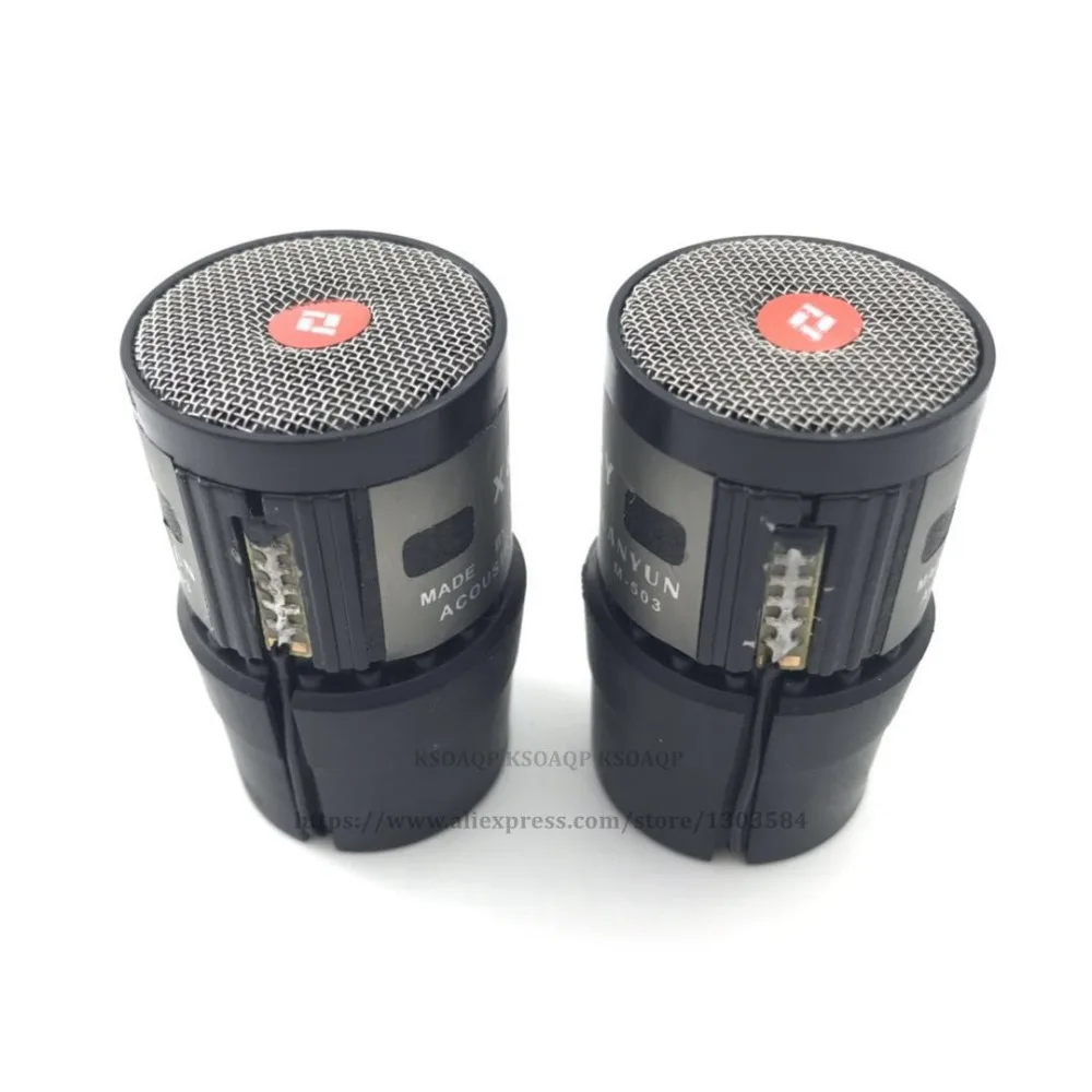

2pcs Cartridge Fits for Sennheisers e845/e845s e835/e835s core capsules Wired Microphone