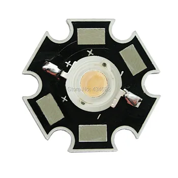 

3W Led Light Beads 3.0-3.6V 350-700MA 420NM-435NM UV Purple Led Emitter 20MM For Fish Tank Aquarium Led Lighting