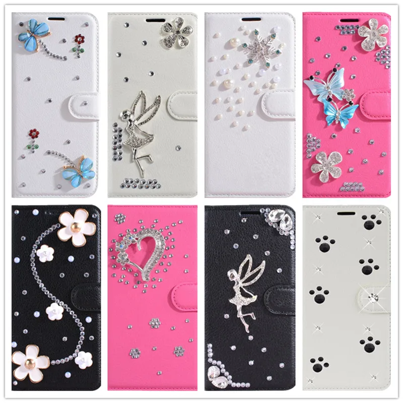 

3D Bling leather case for Nokia 7 1 plus flip wallet Card phone cover for Nokia 4.2 2.2 3.2 7 X7 3.1 5.1 PLUS 8.1 8 scirocco 9