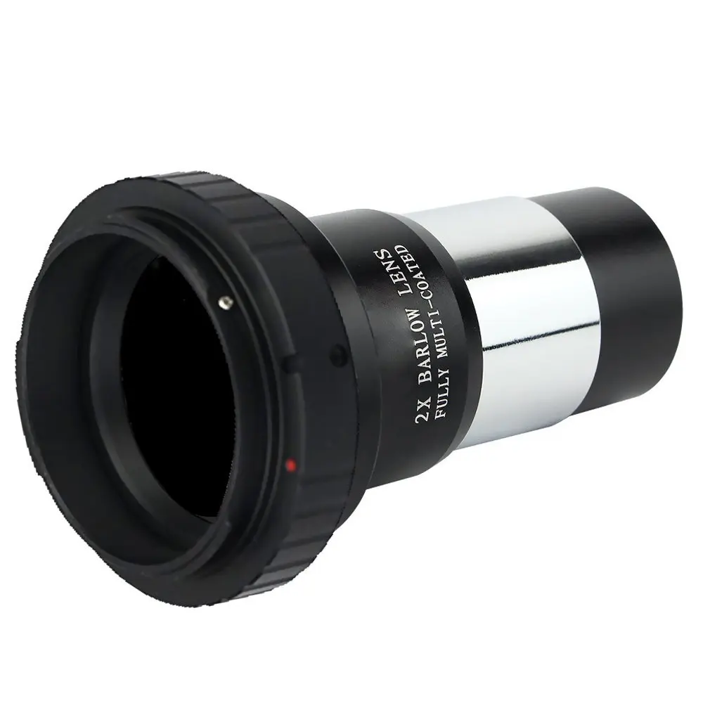 Telescope-SLR-Camera-Nikon-T-Ring-and-2X-Fully-Coated-Barlow-Lens-
