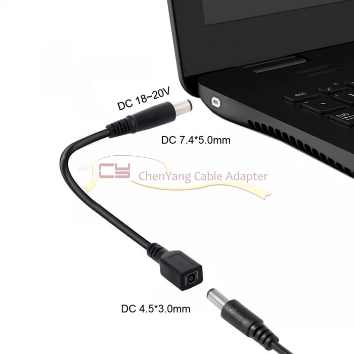 10 шт./cy DC 7,4*5,0 мм штекер для hp Dell DC 4,5*3,0 мм разъем кабель для ноутбука lenovo Ultra slim