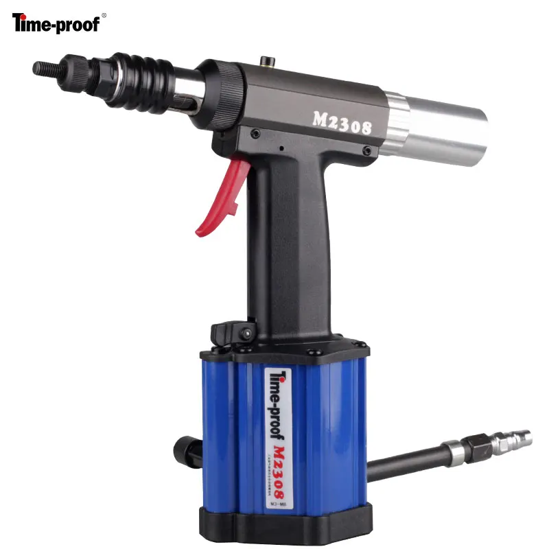 Genuine Time proof M2308 pneumatic hydraulic rivet nut gun air riveter