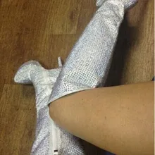 Высококачественные женские сапоги до колена на высокой платформе с круглым носком, стразы; пикантные высокие сапоги на тонком высоком каблуке, украшенные кристаллами; модельные туфли