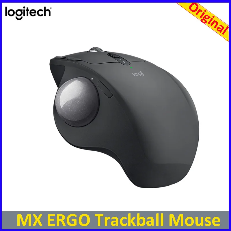 

Logitech MX ERGO Trackball Mouse Laser USB Unifying Wireless Track Ball Mice For PC Laptop