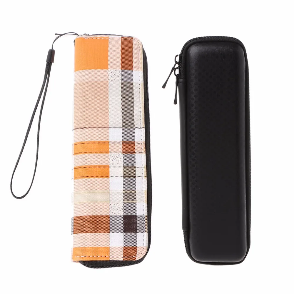 1Pc Fashion Faux Leather Case Stylus Pen Holder Storage Bag Carrying