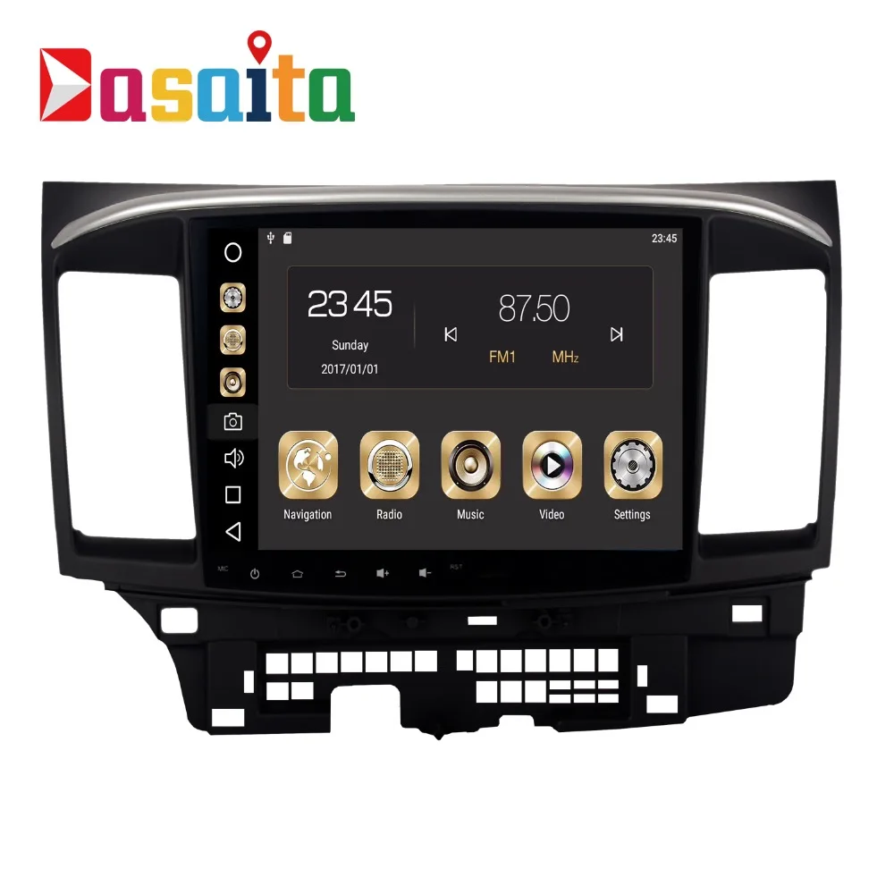 font b Car b font 2 din android 8 0 GPS for Mitsubishi Lancer autoradio