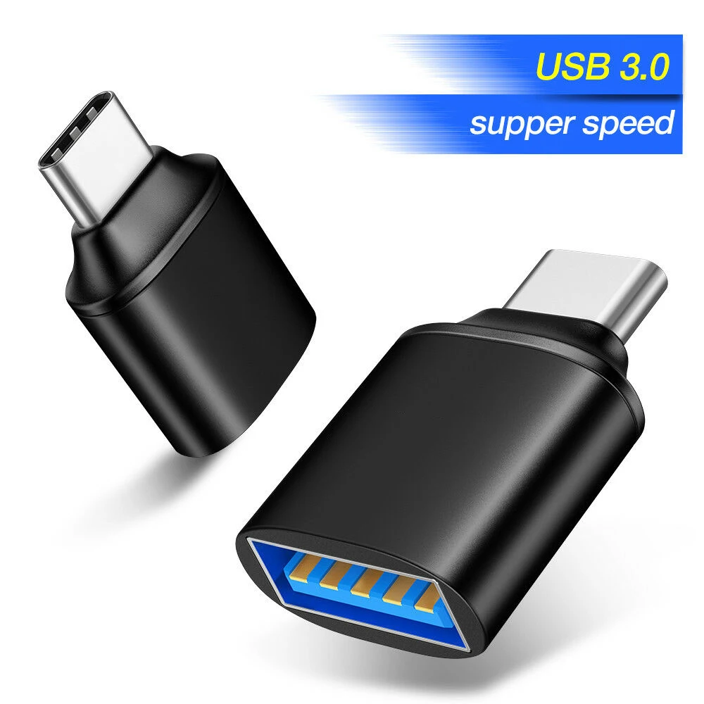 

New Type C OTG Connector Adapter Mini USB-C Type C Adapter Converter Male to USB Female Sync Charger for Computer & Phone