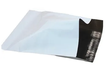 

200Pcs/ Lot 11*11+4cm White Poly Mailer Mailing Packing Pocket Express Courier Pouch Storage Envelope Plastic Mailers Pack Bag
