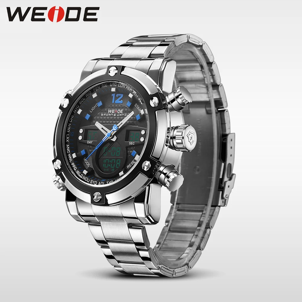 WEIDE СВЕТОДИОДНЫЙ дисплей Люксовый Бренд Горячей Продажи Множественный Часовой