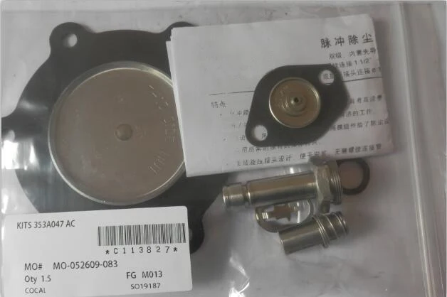 C113827 ремонтные комплекты для электромагнитного импульсного мембранного клапана G1-1/" SCG353A047