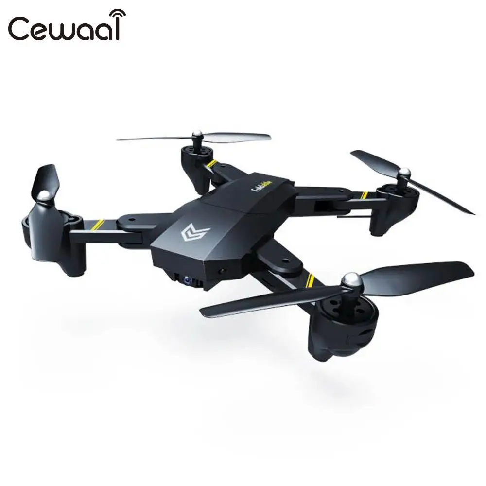 

Portable RC Quadcopter Foldable Aircraft FPV Drone with WIFI Camera S25 PVC Helicopter Remote Control Flipping