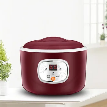 가정용 자동 요구르트 메이커, DIY 요구르트 도구, 쌀 와인 낫토 메이커, 스테인레스 스틸 라이너, 220V, 1L