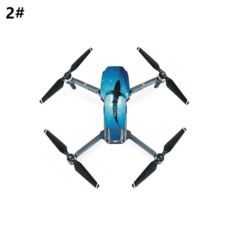 1set mavic pro Sticker Drone body + Battery skin Sticker for RC DJI mavic pro  Drone accessories  7