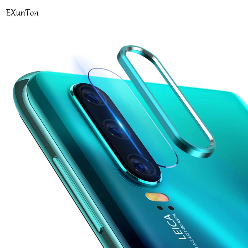 Объектив камеры закаленное стекло для huawei P30 Pro Lite защита экрана задняя камера алюминиевое защитное кольцо для huawei P30 Pro Lite