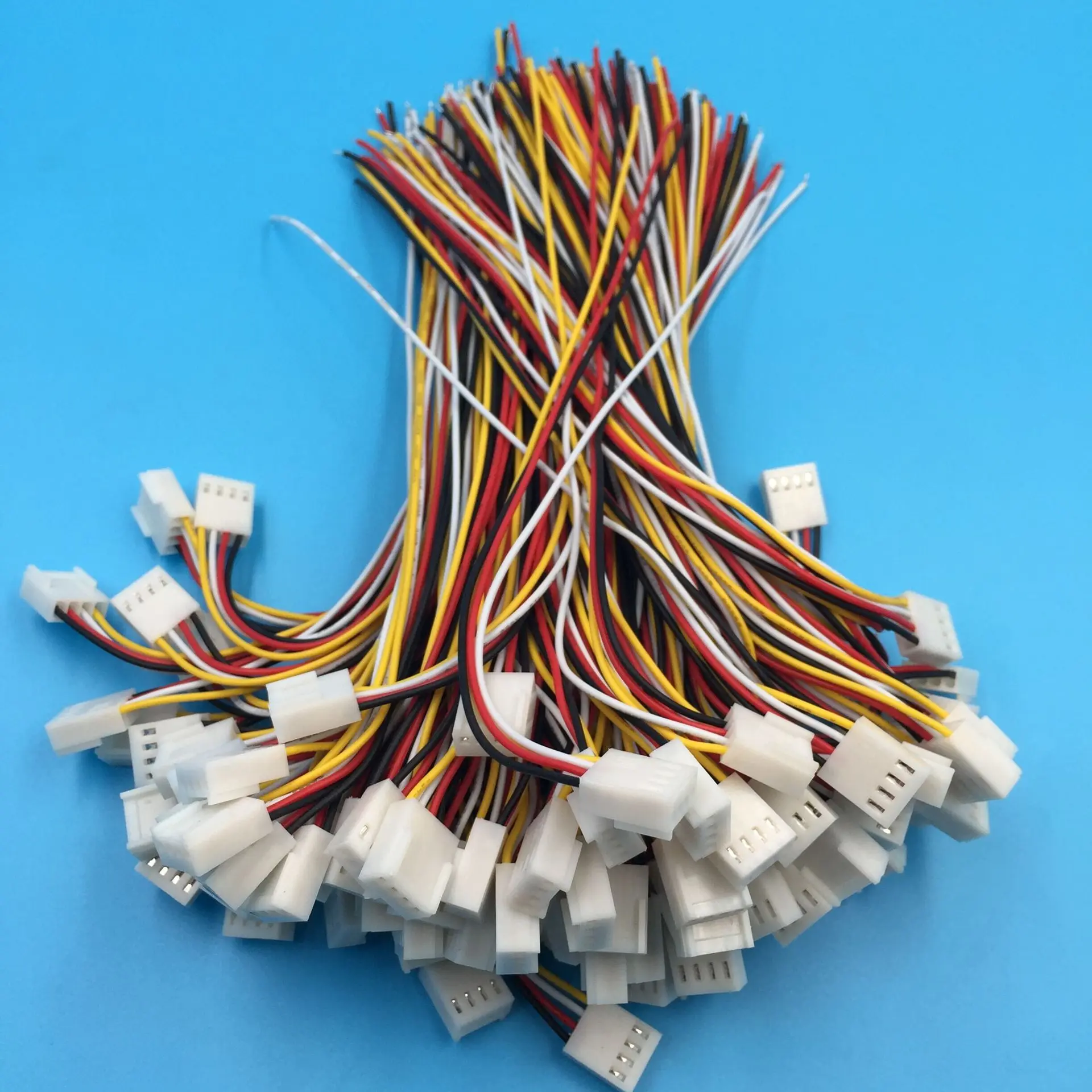 

10PCS 20CM KF2510 4PIN connector plug with cable wire 2.54MM PITCH 4P