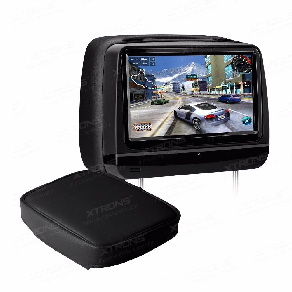 Perfect 2x9" Touch Screen Headrest Car DVD Car Headrest DVD Headrest Car Monitor DVD with HDMI Port & Super-clear 1080P Video Support 2