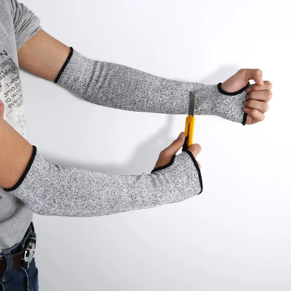 

1pc 36CM Slash Resistant Heat Resistant Protective Arm Sleeves 5-level Guard Armband Gloves Workplace Safety Protection