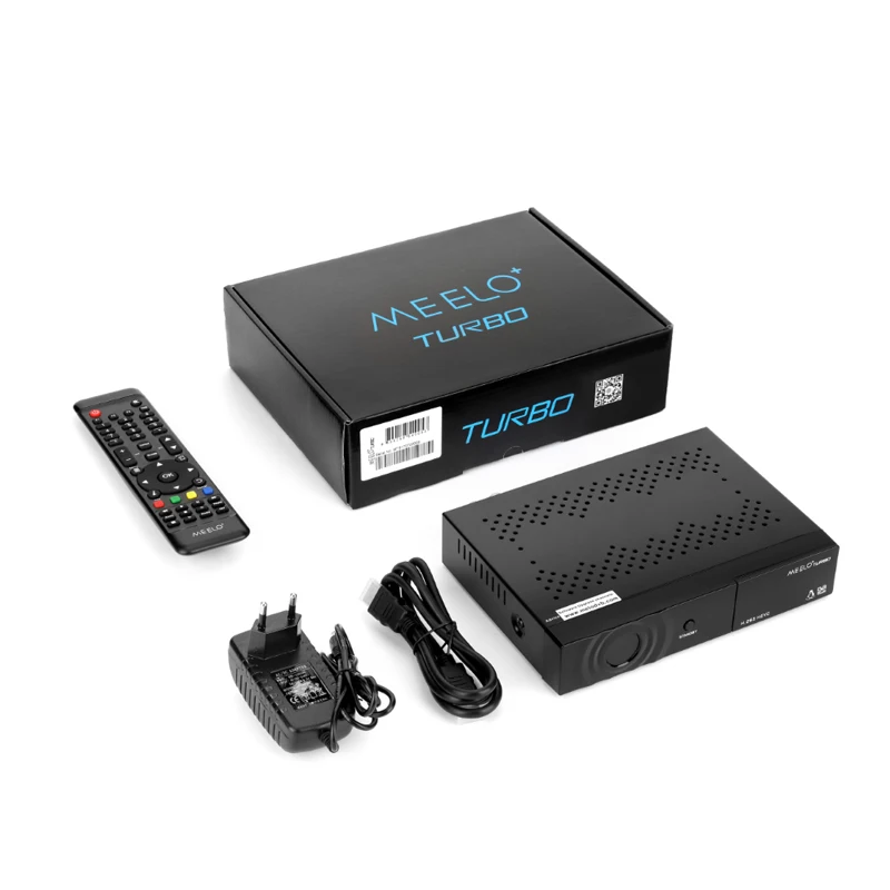 MEELO TURBO DVB-S2/C/T2 linux Спутниковый ресивер ip-телевидения H.265 1080 P FULL HD USB 2,0 High Speed Поддержка USB, WiFi сетевой обмен