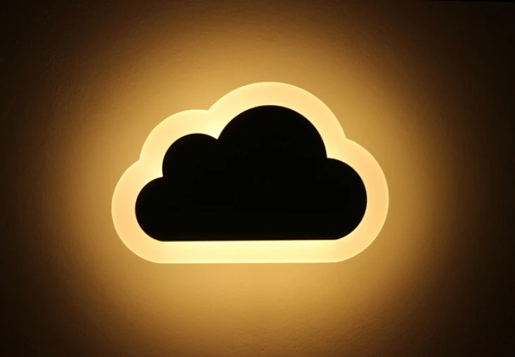 Conduziu a Luz da Parede Sala de Estar Lâmpadas de Parede Moderno Crianças Quarto Decoração Nuvens Acrílico & Ferro Minimalista Arandela Lâmpada ac 110 v 220 240 8 w 4 Luminárias de parede