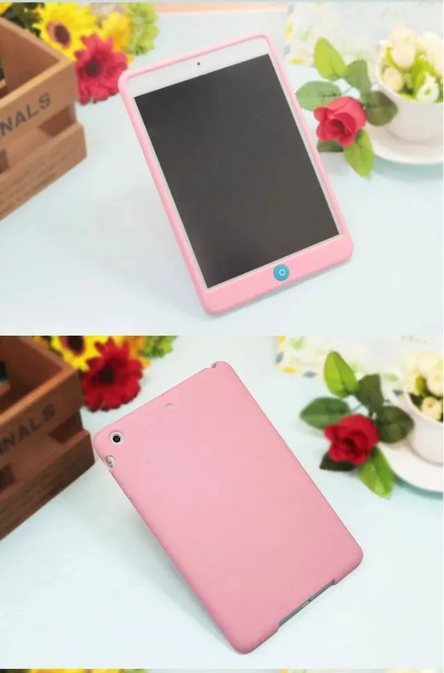 7.9'' Solid Soft Rubber Protective Coque for iPad mini Silicon Case Suger Color Shockproof Cover for iPad mini 1 2 3 Rubber Case (9)