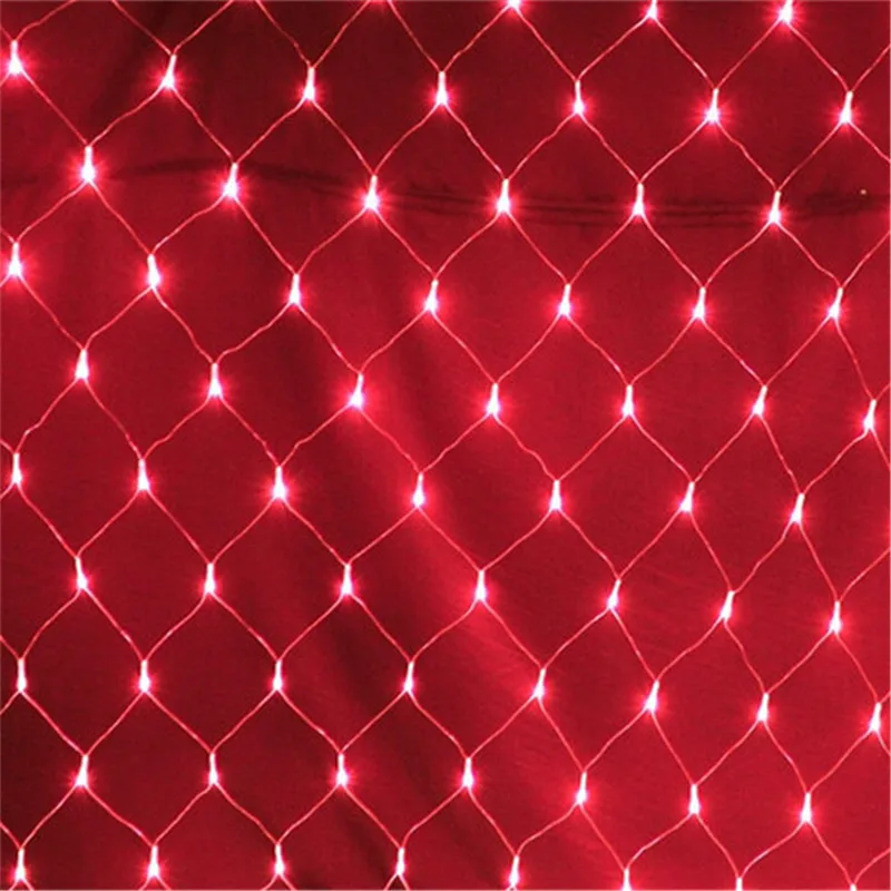Led Net Lights Large Outdoor Garland Christmas On The Led Net Lights Large Outdoor Garland
