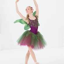 Бросился Хлопок и микрофибра для девочек балетная юбка-пачка новые женские часы для профессиональных занятий балетом, танцами сценические костюмы бабочками и кружевом для малышей, юбка шоу