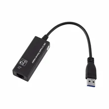 Fast USB 3.0 на RJ45 Gigabit Ethernet Сетевой Адаптер Проводной Сети Для Windows 10 8 7 XP Mac OS пк Внешний Сетевой Карты