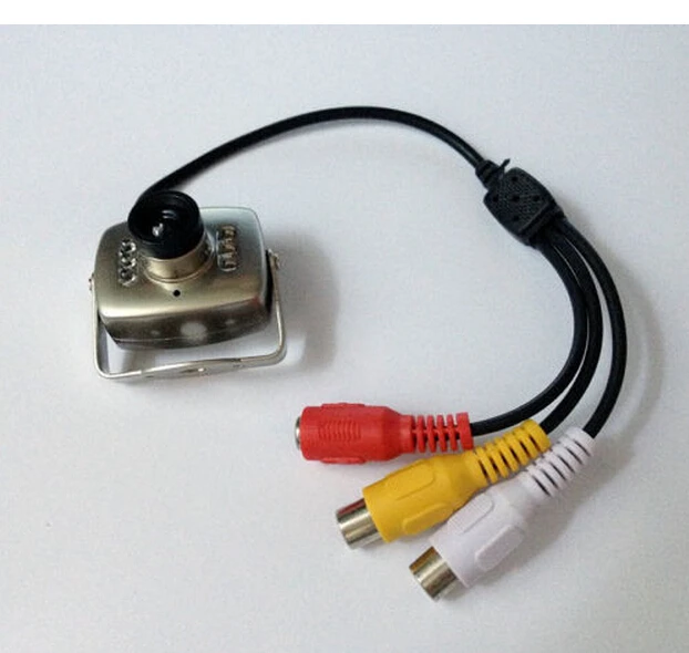  Brand New Mini Wired Audio Mic della Macchina Fotografica del CCTV di Sicurezza di Colore 940nm Vis