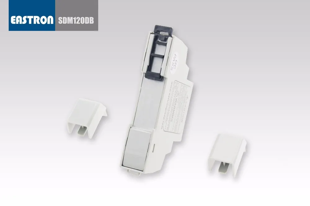 SDM120DB non-MID, 5(45) A, 220/230 В, однофазный счетчик энергии на din-рейке, импульсный выход, стандартный 17,5 мм, белая подсветка