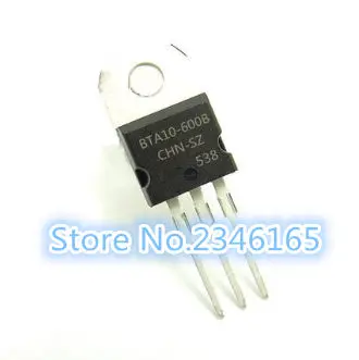 10 шт. BTA10-600B К-220 BTA10-600 TO220 BTA10 10A Симисторы новое и оригинальное